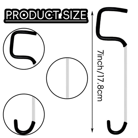 30 Pack Fruit Tree Limb Spreader With Hose Protection, 7-Inch Branch Pullers, galvanized wire with protective hose shown