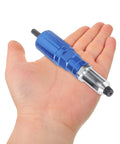 Hand holding Electric Rivet Nut Tool Kit For Cordless Drills With Aluminum Alloy Converter Head Pro Grade Riveter Hand Tool Set