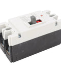Two Pole DC Miniature Circuit Breaker 1000V 250A Molded Case Switch, 20kA Breaking Capacity, front view, industrial use.