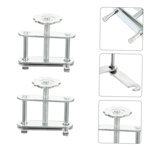 10 Pack Adjustable Screw Water Stopper Clamp For Lab Tubing Control Clips And Brackets, Quick Release Leak Prevention