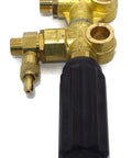 Heavy Duty Pressure Washer Unloader Valve With Adjustable Injector Brass Construction 3650 PSI 5.5 GPM One Half Inlet