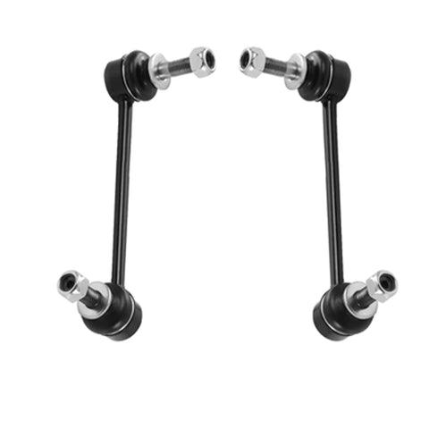 Complete Front Rear Upper Lower 20 Piece Suspension Control Arm Kit With Heavy Duty Bushings Heat Treated Ball Joints Dodge Charger Rwd Busted Suspension Fix 2005 Through 2010 sway bar links, strong black metal construction.