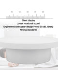 Super Cool Motorized Rotating Display Stand With Smooth 360 Degree Spinning Action showcasing its silent gear design for lower sound.