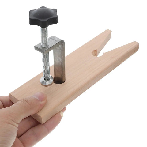 Two Pack Adjustable Desk Mounting Clamps For Jewelry Making And Woodworking No Drilling Required, wood and iron construction