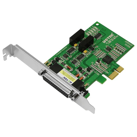 Rugged Industrial PCI Express To RS 485 RS 422 Serial Card With Two Ports DB9 Connectors PCIE Converter Optical Isolation UT 792I