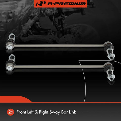 Front Sway Bar Links Set For Chrysler Pacifica 2017 To 2022 And Voyager 2020 To 2022, 2 Pack Bolt On Stabilizer Bar Links