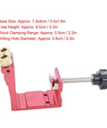 15 Degree Angled Hole Locator Jig For Woodworking, Pro Grade Drill Guide For Inclined Holes, adjustable dowel positioner