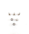 Set of 6 Top Shelf Stainless Steel Clutch Inspection Cover Bolts Set Fits Harley Davidson Sportster 2004 And Up on white background.