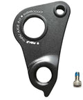 Rock Solid Reinforced Thru Axle Disc Derailleur Hanger Dropout for Road Bikes Compatible With Tarmac SL6 SL7 SL8 Venge Roubaix Diverge Ruby Crux Sirrus Allez Replacement for Part Numbers S182600001 S152600003 Aluminum Bolt Included, showing rear view with bolt.