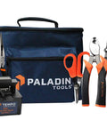 Pro Grade Fiber Optic Tool Kit For Cutting Stripping And Terminating Cables Black Portable Set Built For Field Techs