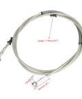 Beefed Up Rear Brake Master Cylinder Reservoir Hose Line Universal Fit For 90cc 110cc 125cc 150cc 200cc 250cc ATVs
