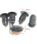 Rock Solid Heavy Duty Car Clips Nylon Auto Fastener Bumper Retainer Plastic Rivet Kit 20mm black clips with 16mm size