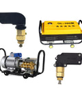 Automatic Water Pressure Sensing Switch For Car Washers, Easy Install Start Stop Sensor, Compatible With 280 And 380 Models, Portable Washer Accessory Replacement, Durable High Pressure Water Line Switch, black brass switch on washer