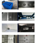Beast Workhorse Ultrasonic Spot Welder For Manure Belts Plastic Fabrics And Soundproof Cotton; various welded material examples