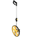 Fabater Foldable Distance Measuring Wheel 9999.9M, Mechanical Surveyor Wheel with TPR AntiSlip, 12.6" size.