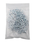Bag of 100 Heavy Duty Pocket Hole Screws 20mm Coarse Thread Self Tapping Fasteners Zinc Coated