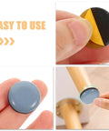 Reusable PTFE Appliance Sliders For Hardwood Floors Heavy Duty Furniture Moving Pads application on chair leg