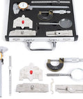 Welding Inspection Tool Kit With Seven Essential Gauges Pro Grade Fillet Weld Gauge Ruler Magnifier Caliper Test Set In Portable Case
