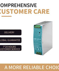 120W 24V Power Supply Built For Industrial Control Cabinets UL 508 Certified With Built In Short Circuit Protection Overload Overvoltage And Overtemperature For Reliable Automation Gear And Semiconductor Systems, DIN rail unit