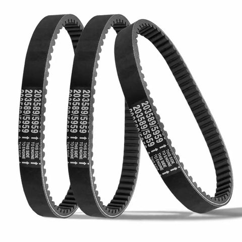 Three Pack Go Kart Drive Belt For 30 Series Torque Converter Replacement 5959 203589 Compatible With Manco And Comet