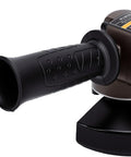 Heavy Duty Pneumatic Air Angle Grinder With 10000 RPM Motor And 110mm Disc showing ergonomic grip and lightweight composite handle.