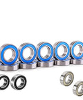 10 Pack 6902RS Ball Bearings 15x28x7mm ABEC 3 For Hobby RC Cars And Trucks Blue 2RS Sealed Shielded Bearings display