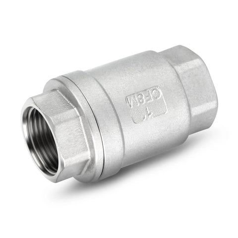 1-inch female threaded stainless steel check valve for backflow prevention