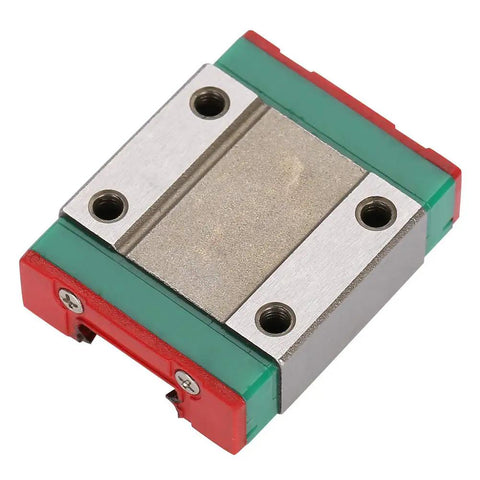 Top view of a Compact And Handy 12mm Linear Rail With 4 Point Ball Retainer And Lubrication System For Precise Motion
