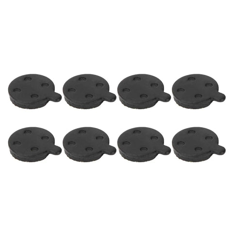 4 Pairs Semi Metal Brake Pads For 10 Inch Electric Scooter With Quiet Mute Braking, Strong Wet And Dry Stopping Power