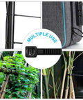 Heavy Duty Eight Inch Cable Zip Ties 100 Pack With Fifty Pound Tensile Strength, Premium Black Nylon Tie Wraps in use