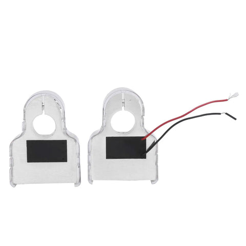 Keep Your Sweet Ride Rolling Smooth Zero Hassle Car Battery Terminal Connector Kit showing two clear connectors with wires.