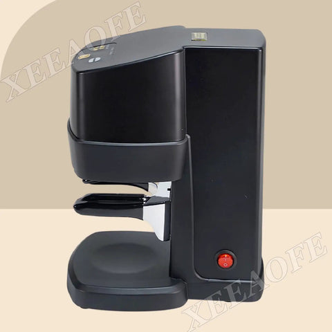Commercial 58mm Espresso Tamper With Adjustable Pressure Control Stainless Steel Manual Coffee Press Tool For Solid Home Barista Shots Daily, side view.