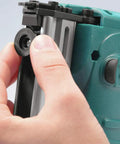 Adjusting easy depth control knob on 18V LXT Crown Stapler with see through magazine window and lightweight design