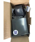 Beefy 110V AC Gearmotor Kit With Speed Controller And Gearbox For Heavy Duty Machinery DIY Projects 0 To 135 RPM Reversible Geared Motor 16.1 Nm Torque Industrial Grade With Control Box Included in packaging showing electrical components and control box.