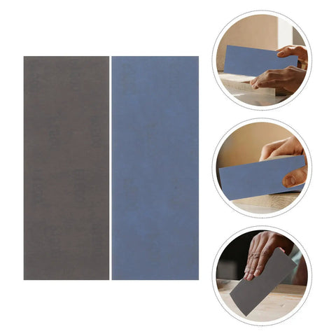 Wet And Dry Sandpaper Sheets Kit With Silicon Carbide Grit For Metal Wood Furniture Cars And Electronics 36 Pro Grade Rectangle Pads