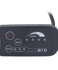 S810 LED Panel Display Meter for 36V 48V Electric Bikes Four Wire Mods with Gear Memory Plug In LED Control Gauge shown