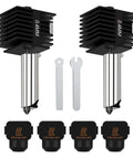 Two Pack A1 Mini Hotend Kit Upgrade For A1 3D Printer with hardened steel nozzles and silicone sock covers