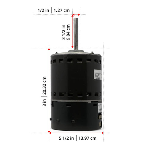Top Shelf Remanufactured Ecm Blower Motor 1 Horsepower 1050 Rpm Direct Fit For York Air Handler 024-31941-001 208-240 Volt Ccw Reversible Rotation Legit Tough Two Year Warranty Replacement That Slaps Things Back Together Smoothly