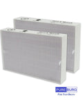 Two True HEPA filters from Replacement HEPA Filter Kit For Honeywell InSight Air Purifiers HPA5100B HPA5150 With 2 True HEPA Filters 2 Enhancement Filters And 4 Carbon Pre Filters Compatible With HRF R1 R2 HRFSC1 HRF A100 ARVP100