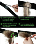 Instructions for installing Beaver Balls Bow String Silencers 2 Pack For Recurve And Traditional Bows Reduce Vibration And Noise With Lightweight Beaver Hide Dampeners For Smoother Quieter Archery Shots