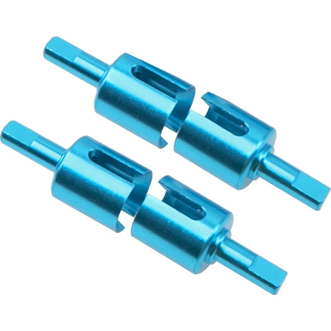 Blue Aluminum Alloy Front And Rear Gearbox Joint Cup For Tamiya TT01 TT01E TT02 One Tenth Scale RC Drift Cars CNC Precision Drift Ready Upgrade Part
