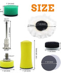 Get Ready To Rock Your Projects With This Massive 191PC Set Of Premium 1 Inch Wet Dry Sanding Discs featuring various pad sizes and materials.