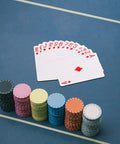 2 Sets Sublimation Blank Poker Cards 2.55 By 3.54 Inches White Deck Kit For Heat Transfer Printing DIY Printable Playing Cards