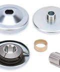 Components of 30 Series Torque Converter Kit for Go Karts and Mini Bikes, Three Quarter Inch Bore Clutch Driver Pulley.