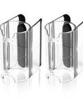 Accessory Holder Attachment Clip For V11 V10 V8 V7 Cordless Vacuum Cleaners Pack Of 2 Transparent Dual Head Clip