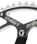 Close-up of 60T 170Mm Crankset For Single Speed Fixie Track Bike 130 BCD Square Taper Aluminum 7075T6 Nine Sixteen Inch Pedals