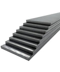 Stack of Eight Pack 1095 High Carbon Steel Blanks 12 Inch By 1.5 Inch By 0.12 Inch For Knife Making Pro Grade Blanks Ideal For Full Tang Blades