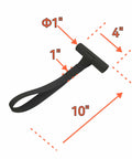Heavy Duty Ratchet Tie Downs 4 Pack 12 Ft Each 1000 Lb Break Strength For Securing Canoes Kayaks Paddleboards Skis And Gear