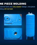 Vertical Pressure Water Storage Tank 150L Large Capacity With Fittings For Home Farm Park School Durable PE Design Ultra High Pressure Safety Valve Built Tough Rugged