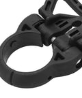 Close-up of Scuba Tank Carry Handle and Folding Dive Holder Grip for 42-44mm Cylinders, lightweight and non-slip design.